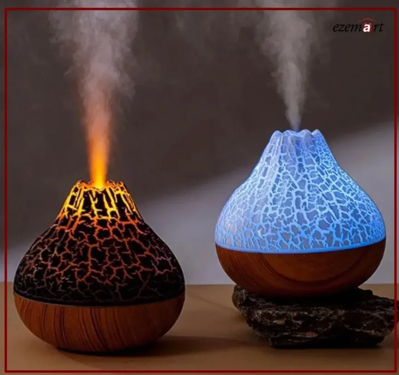 AuraMist USB Volcano Essential Oil Diffuser & Humidifier
